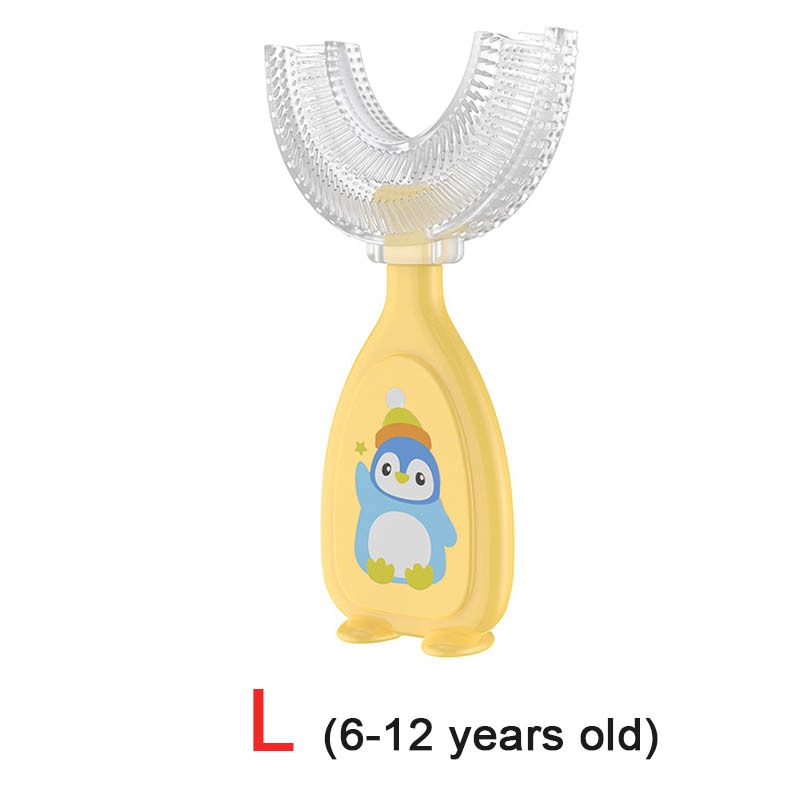  Escova de Dentes Infantil em Forma de U 360 graus